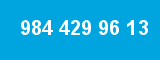 984 429 96 13 984 429 96 13